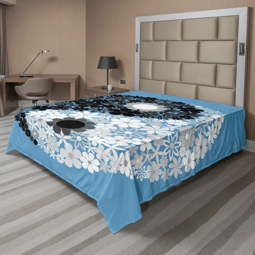 Lenzuolo Sopra ABAKUHAUS 275x260 | Microfibra Hotel Quality Blu