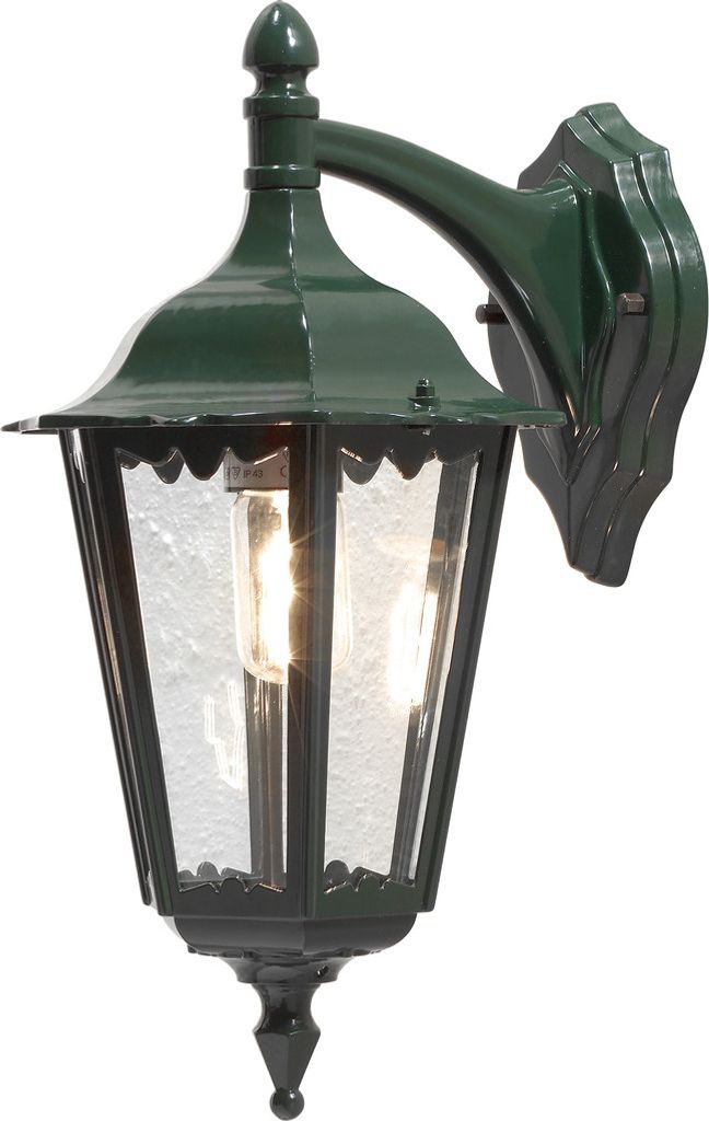 Konstsmide Firenze Down grün lackiertes Aluminium, klares Glas 7212-600