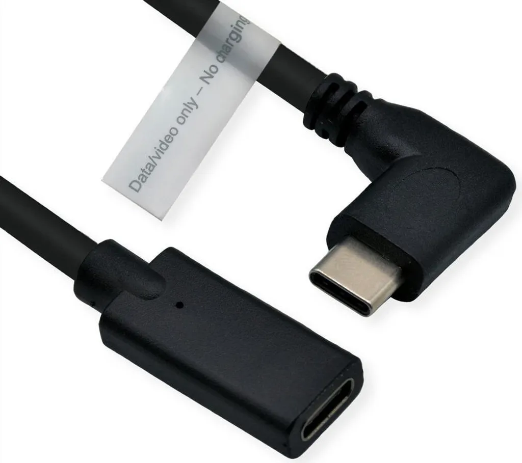 ROLINE 11.04.5496-10 Cavo USB 2 m USB Tipo-C Nero