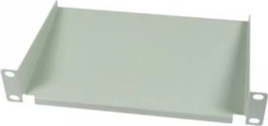 Support de registre 1U ALLNET gris pour baie de brassage 10 unités