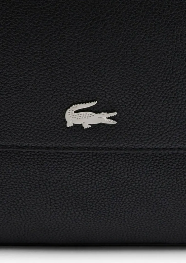 Sacoche Lacoste noire : protégez votre tablette dans ce Messenger Bag