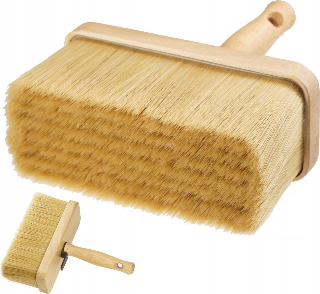Malerpinsel 190 Mm FEINZ Holzgriff Hochwertige Borsten Ideal Für Wände Und Decken