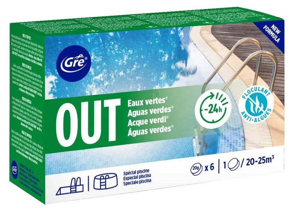 Gre 90147n-20g Flockungsmittel 6 Einheiten Durchsichtig  Produktbild 