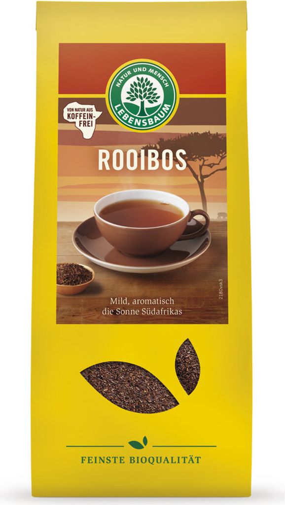 ROOIBOS KLASSISCHER BLATTTEE, , 100 g - LEBENSBAUM