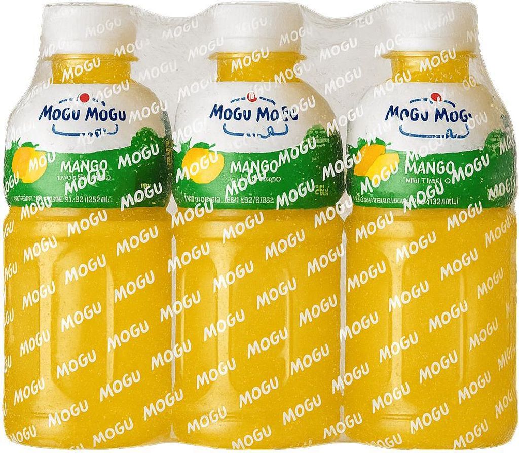 Mogu Mogu Mango Fles - 6x 320ml Produktbild 