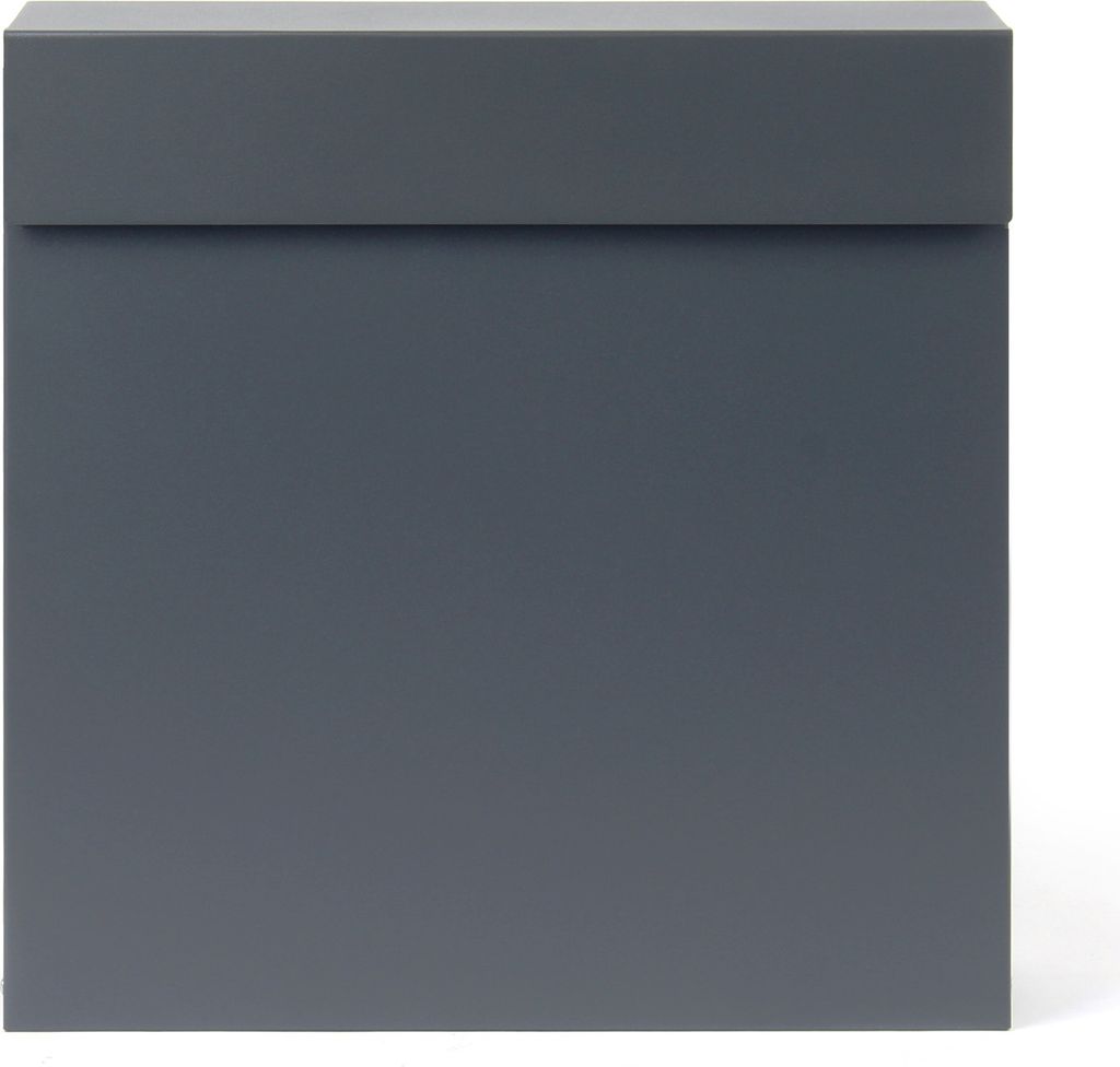 Wiltec Designer Briefkasten V49 anthrazit 370 x 105 x 370 Produktbild 6