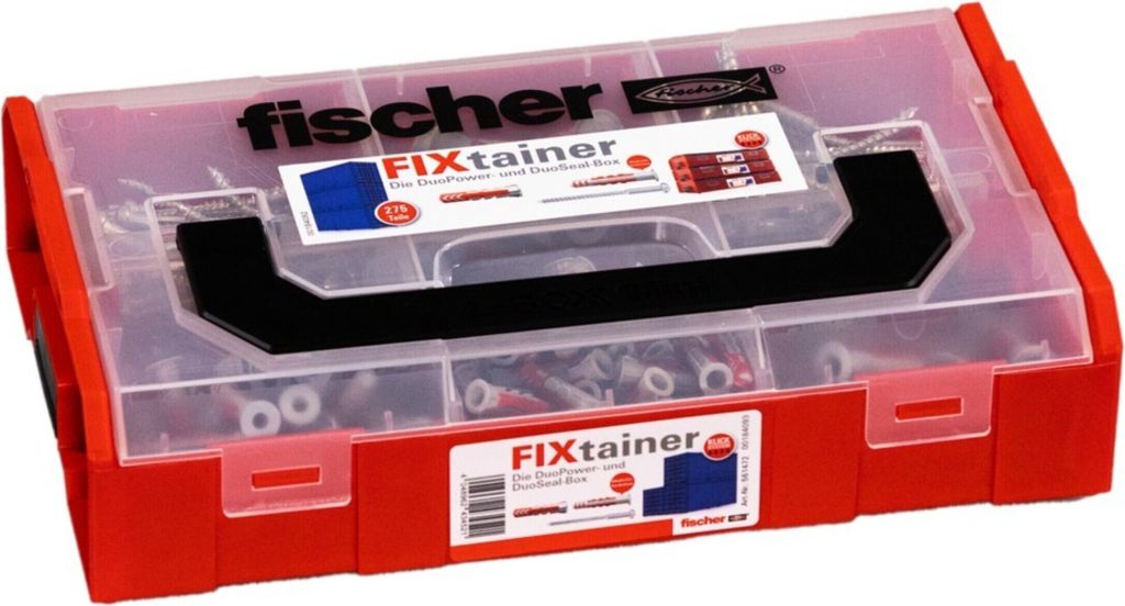 fischer FixTainer DuoPower & DuoSeal – 275-teiliges Dübel- & Schraubenset | 561472