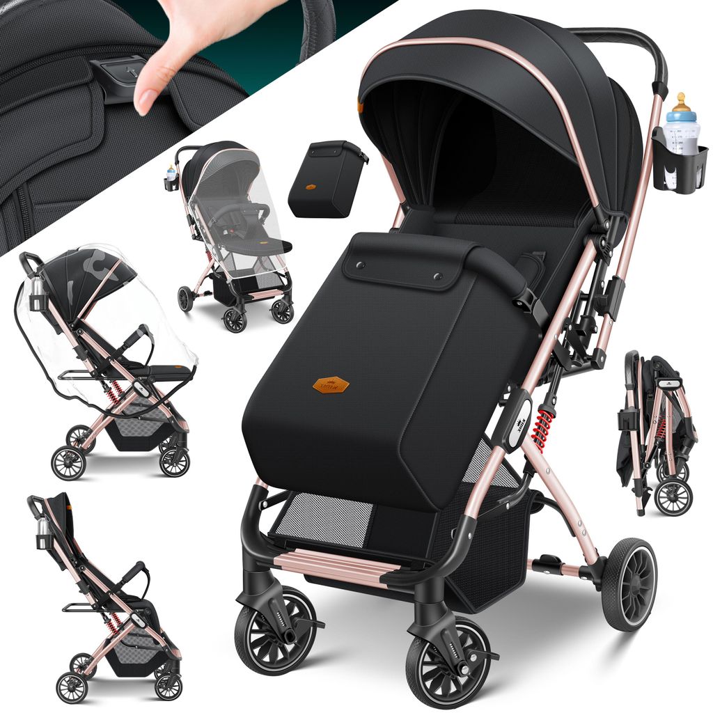 KIDIZ®: Passeggino per bambini, carrozzina pieghevole, Immagine del prodotto 