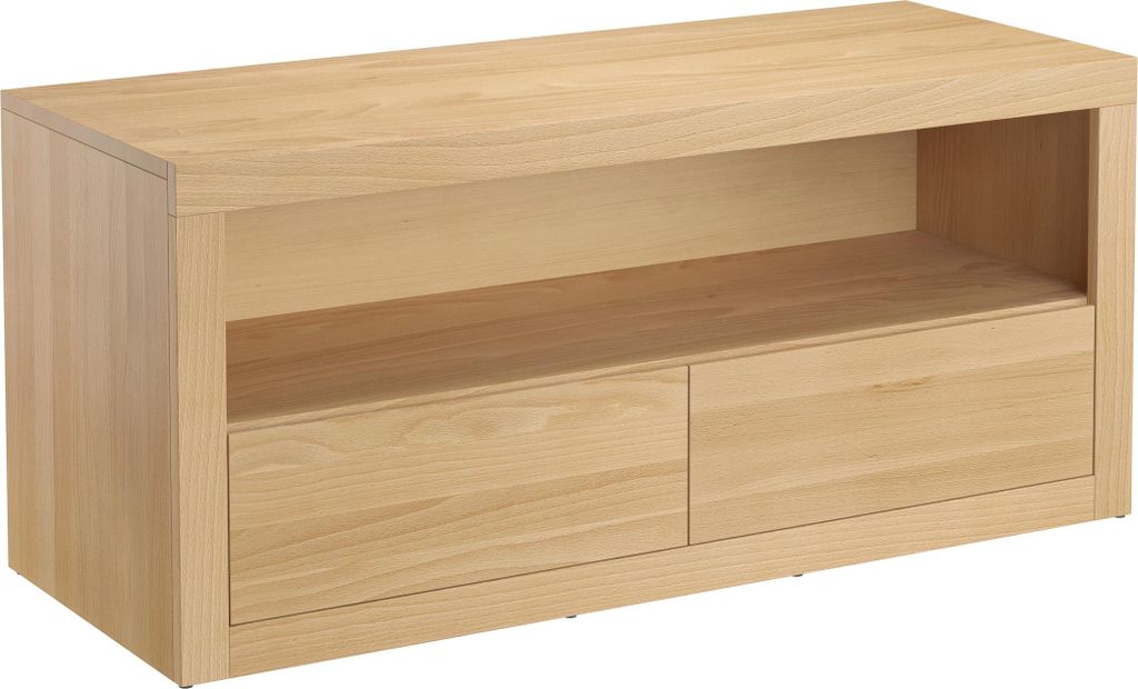 Lowboard TV-Schrank Fernsehboard 110x44x50 Buche lackiert, 90.51-11