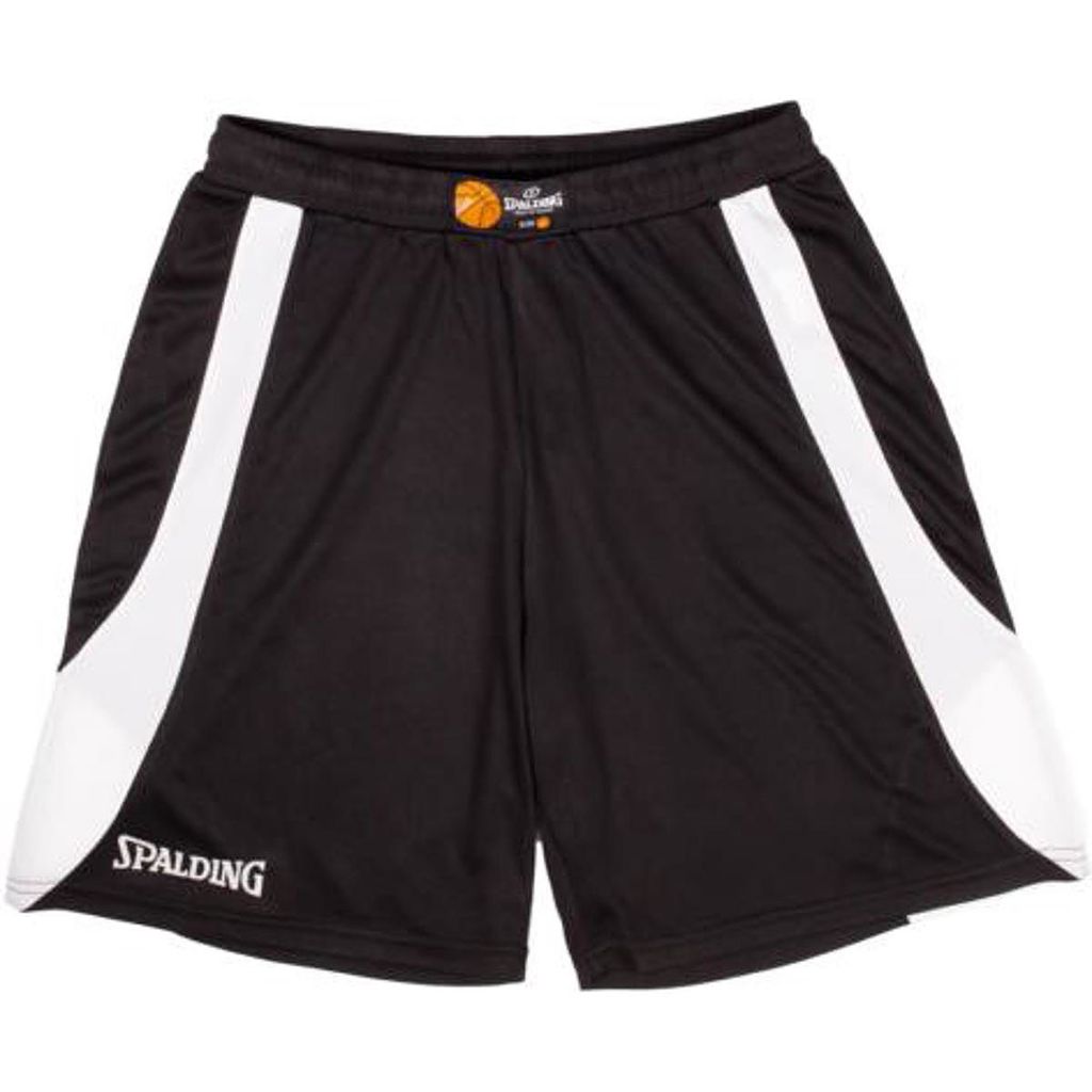 Spalding Jam Basketballshort Herren - Schwarz / Weiß