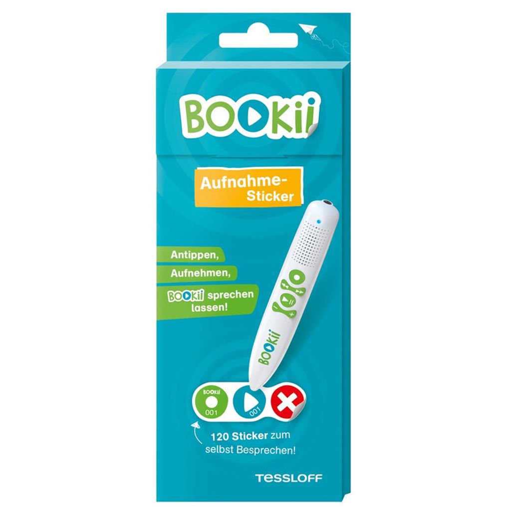 120 BOOKii® Aufnahme-Sticker neutral Paket 1, Nr. 001-120 Produktbild 