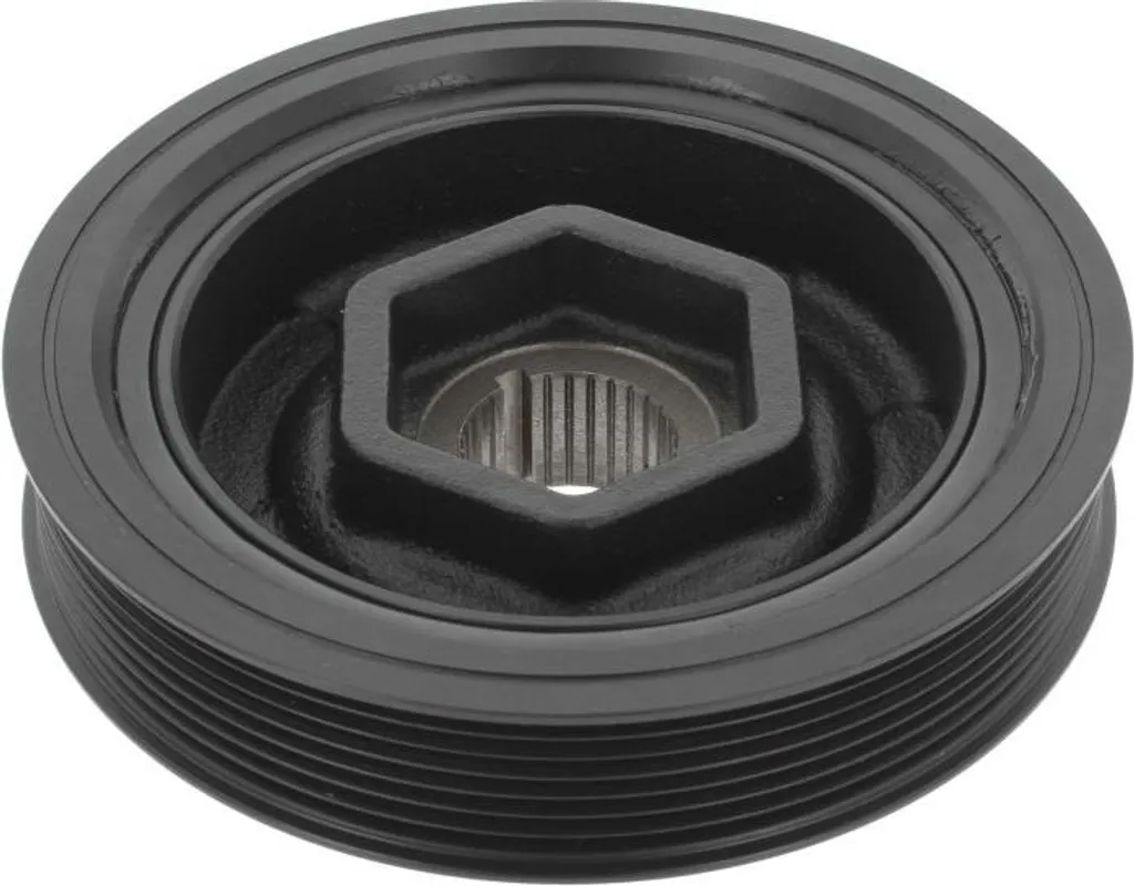 CORTECO 80005105 Poulie vilebrequin : Acier et Caoutchouc haute performance