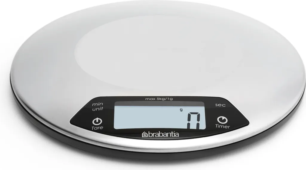 Balance de Cuisine Électronique Ronde avec Minuteur Intégré Profile