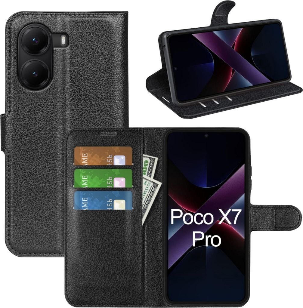 Hülle für Poco X7 Pro 5G Handyhülle Handy Tasche Klapphülle Produktbild 