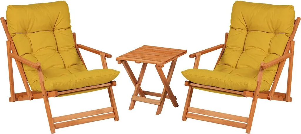 Table de Cuisine Jaune Biagio : Solution Gain de Place 2 Personnes