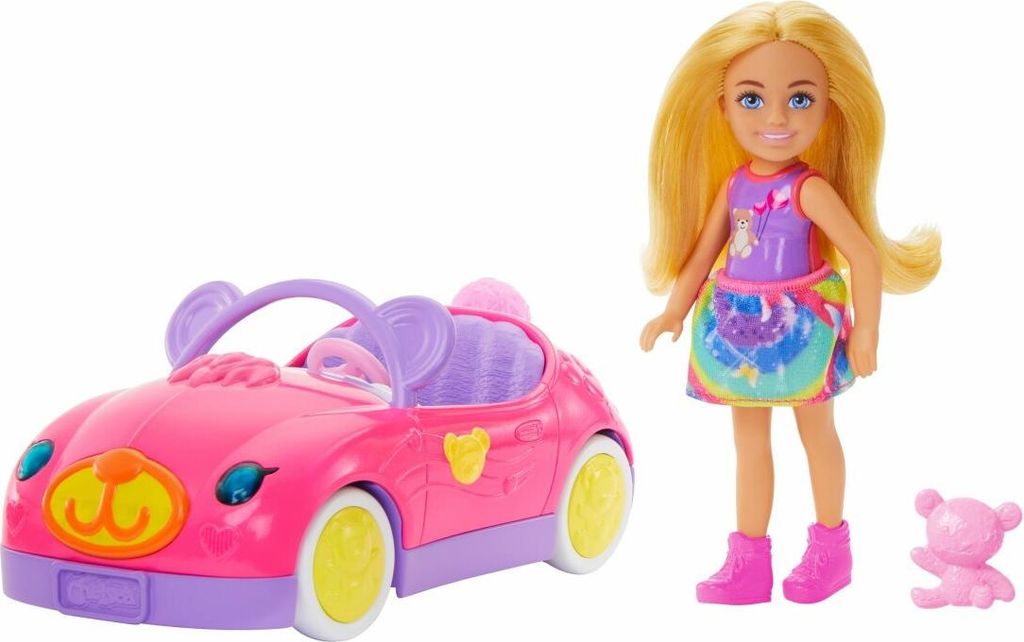 Mattel Chelsea & Teddy Car Obrázok produktu 