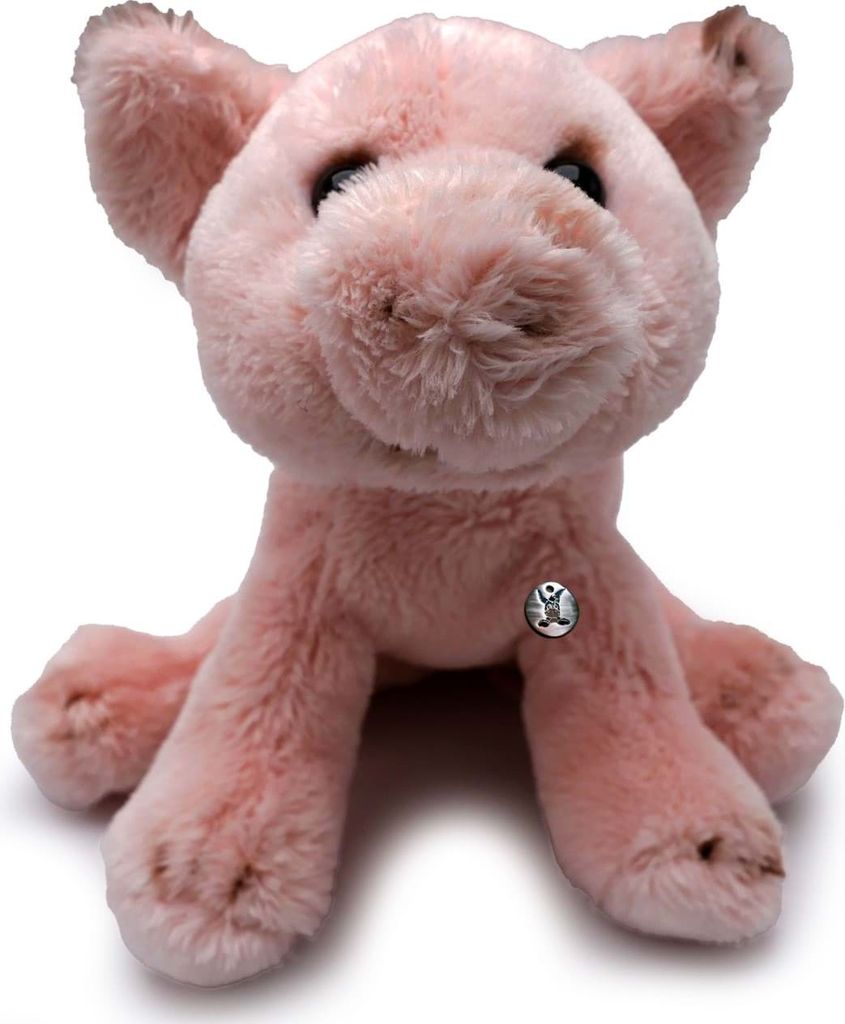 Schwein Kuscheltier Ferkel Schweinchen Glücksschwein Plüschtier Schnuffeltier BUBBA