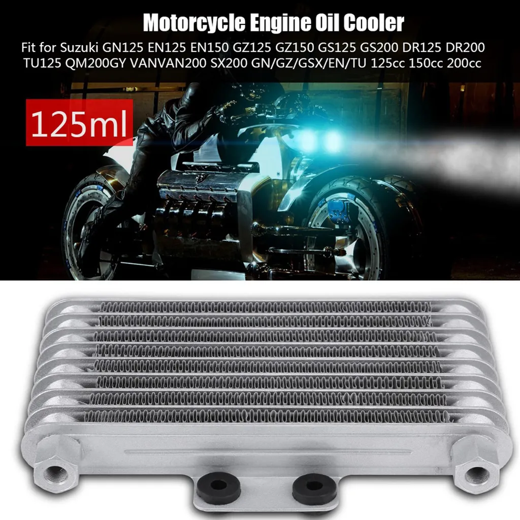 Kit radiateur d'huile moteur 125ml pour moto Suzuki 125cc 150cc 200cc