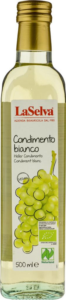 Vinaigre balsamique blanc500 ml Laselva Image du produit 