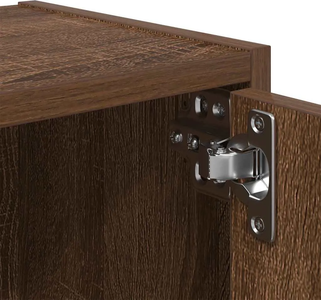SYFAX™ Libreria Rovere Marrone 40x24x52 cm in Legno Multistrato - 8