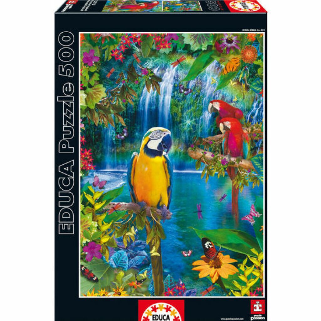 Educa Puzzle 9215512 - Bird Tropical Land - 500 Teile Produktbild 