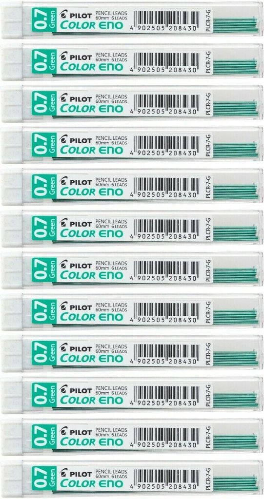 PILOT Color Eno Minen 12er-Set grün Produktbild 