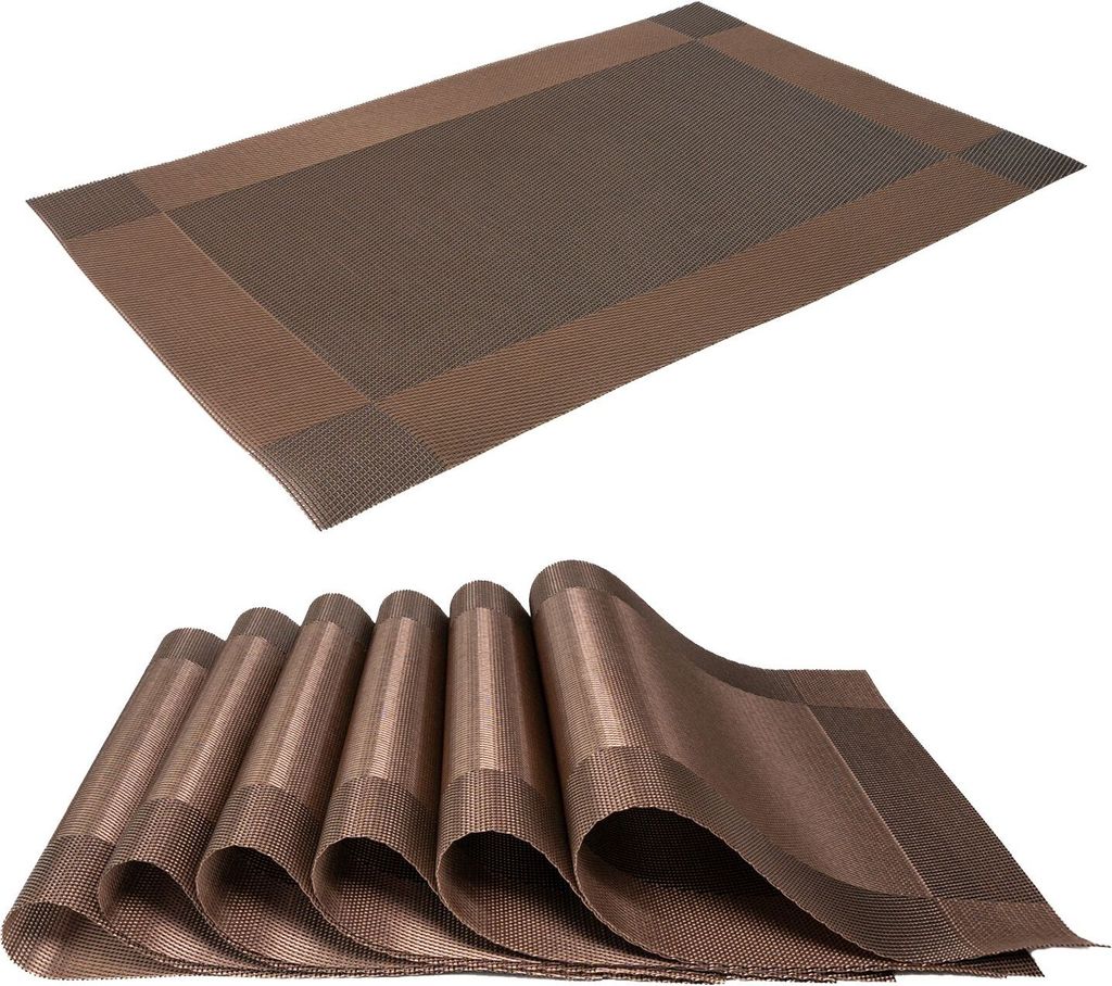 Lacor - Tovaglia in Pelle per Indiani, Colore: Marrone, 45 x 30 cm