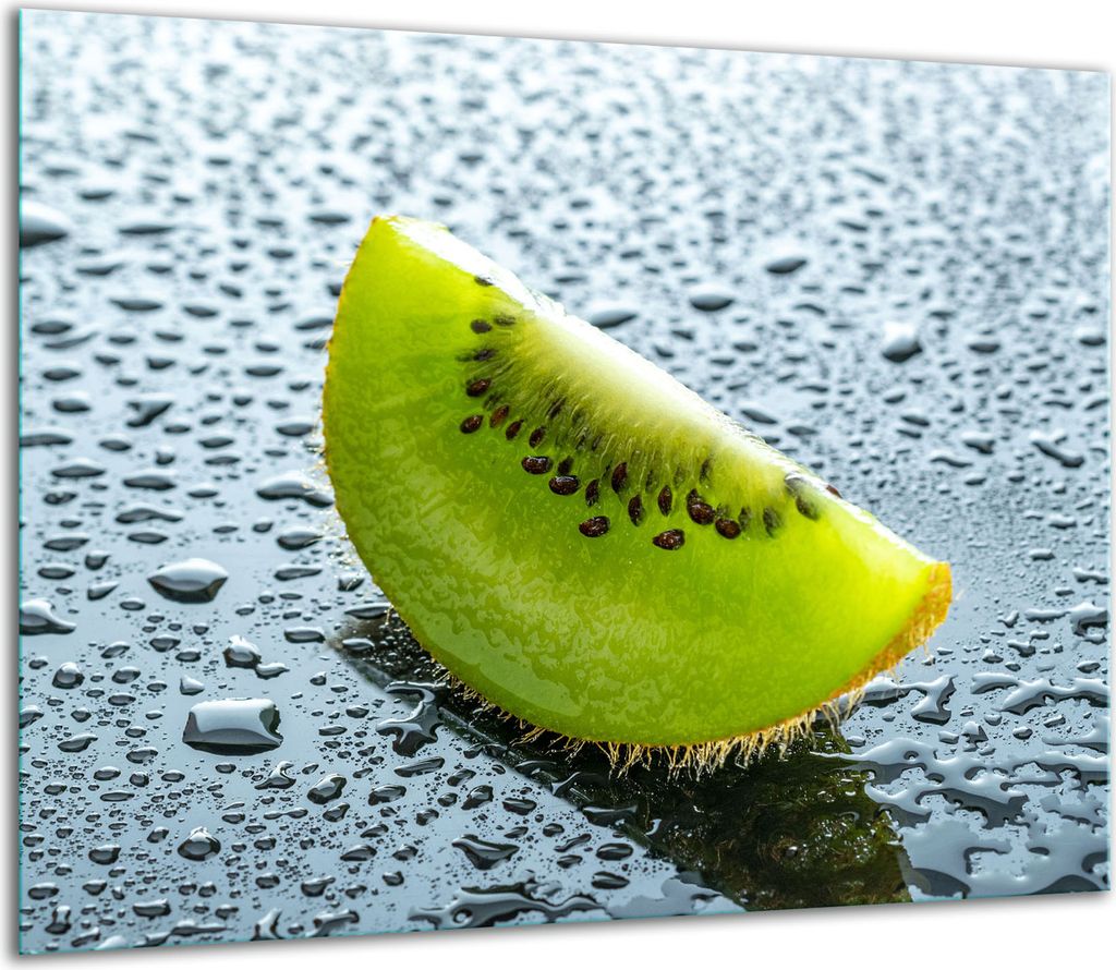 Herdabdeckplatten Glaskeramikkochfeld-Abdeckung Spritzschutz Glas 60x52cm Obst