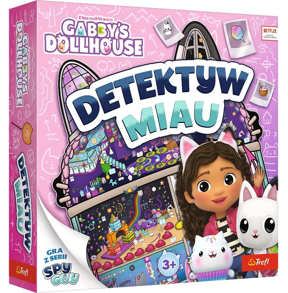 Jeu d'observation Spy Guy Gabi Detective Miau pour enfant 02695