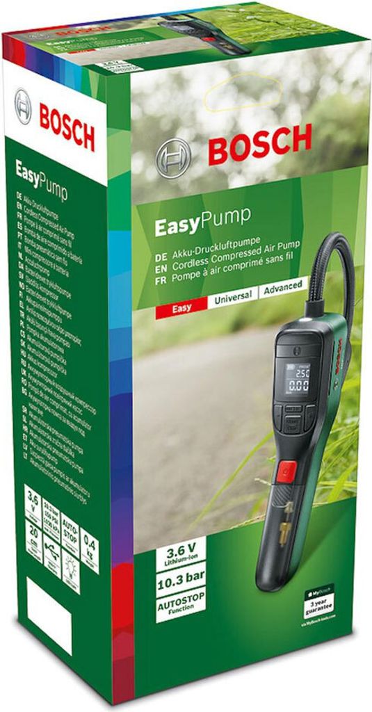 BOSCH EasyPump Akku-Druckluftpumpe 10.3 bar Produktbild 7