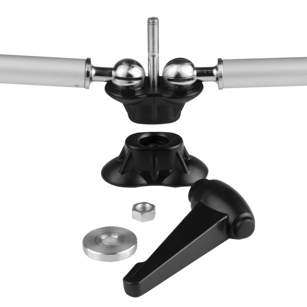 Support de Fixation Bras Magique Walimex avec Doubles Pinces Crabe