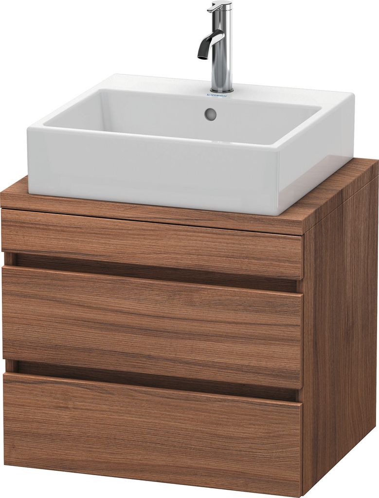 Duravit Konsolenunterschrank DURASTYLE 512 x 600 x 478 mm nussbaum natur