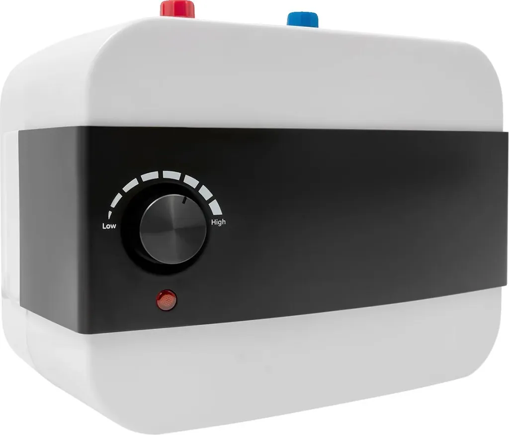 Chauffe-eau 6L avec thermostat réglable et affichage digital de précision