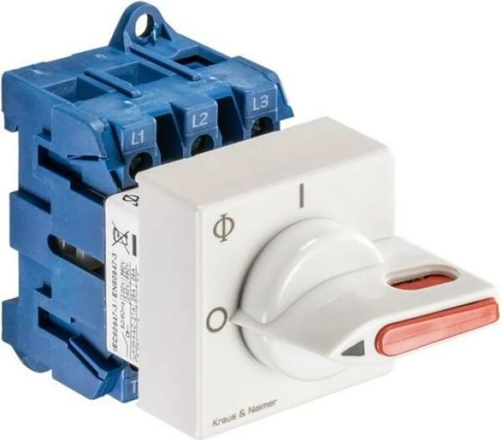 Interrupteur 30A tripolaire compact KG32A.T303/58.VE2 Kraus & Naimer