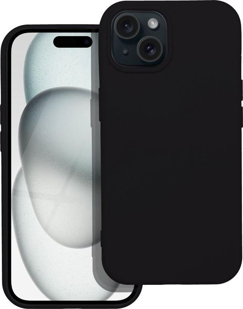 Case passend für iPhone 15 PLUS Silicone black