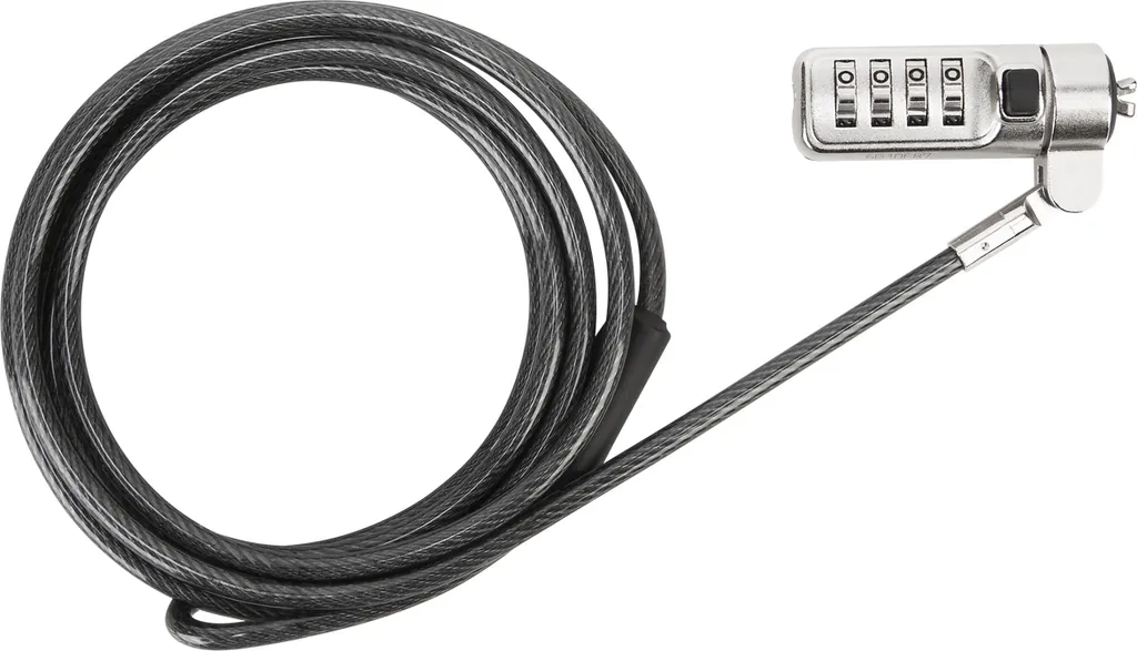 Sécurisez votre PC avec le câble Targus ASP66GLX-S à serrure à code noir