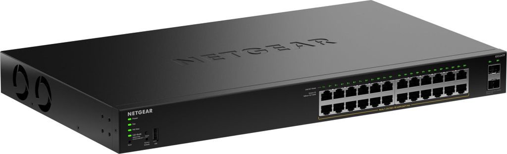 Switch Netgear GS324TP-200EUS 26p PoE 190W (PoE+: 24p) Immagine del prodotto 
