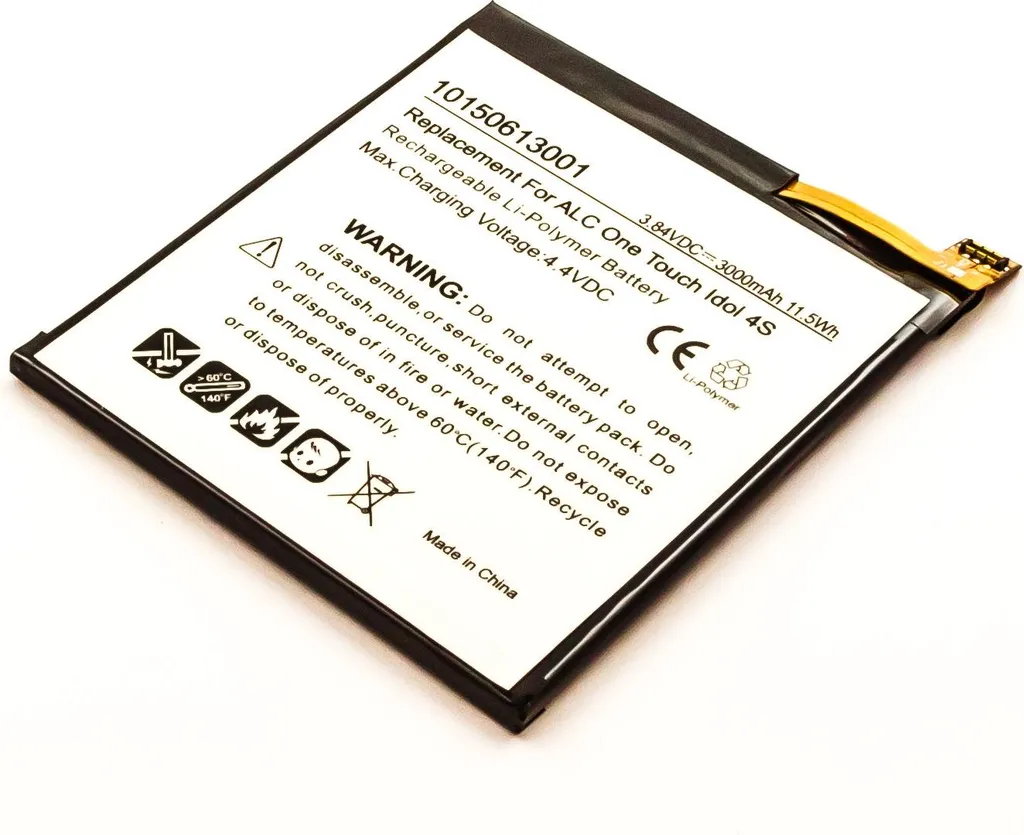 Batterie Haute Capacité 3000 mAh TLp030F1 pour Alcatel et BlackBerry