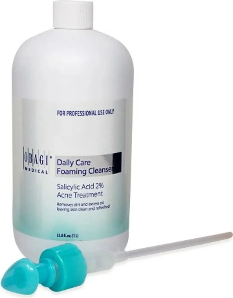Mousse nettoyante Obagi 1000ml formule douce flacon pompe économique - 2