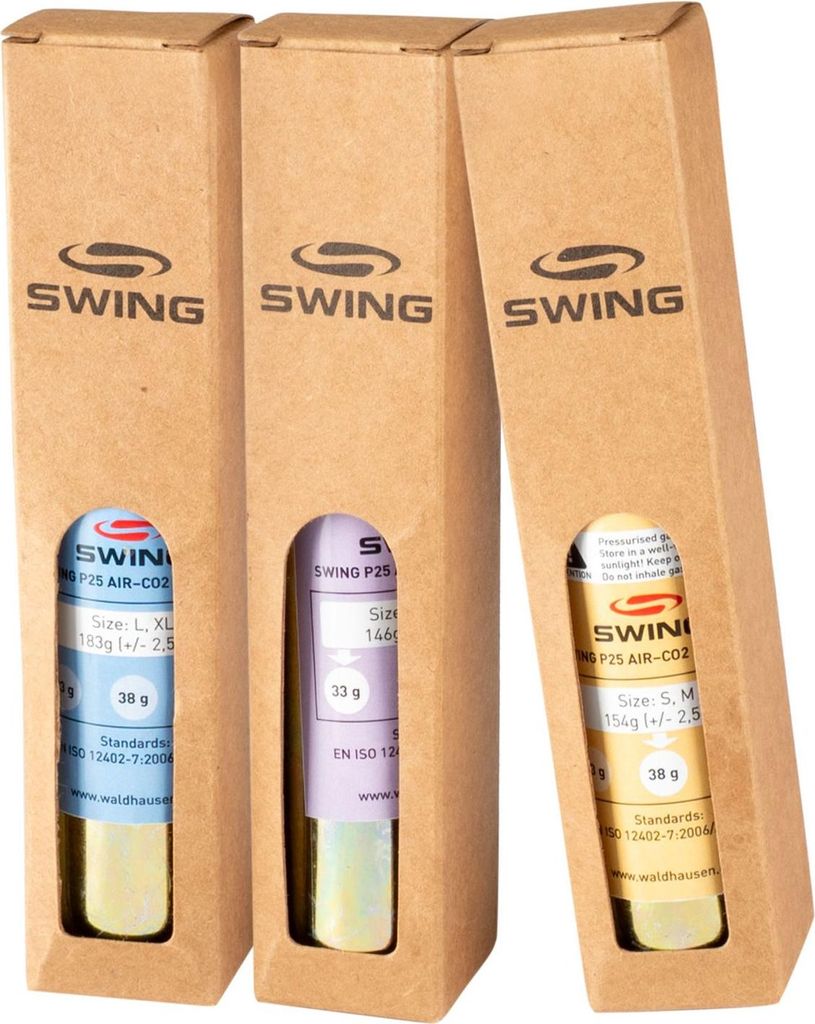 SWING cartuccia di ricambio CO2 per SWING P25 AIR Immagine del prodotto 