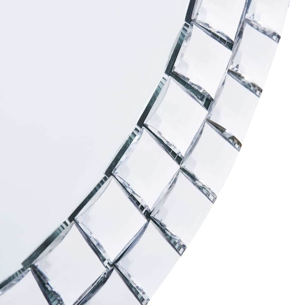 vidaXL Wandspiegel 60 cm Hartglas Produktbild 2