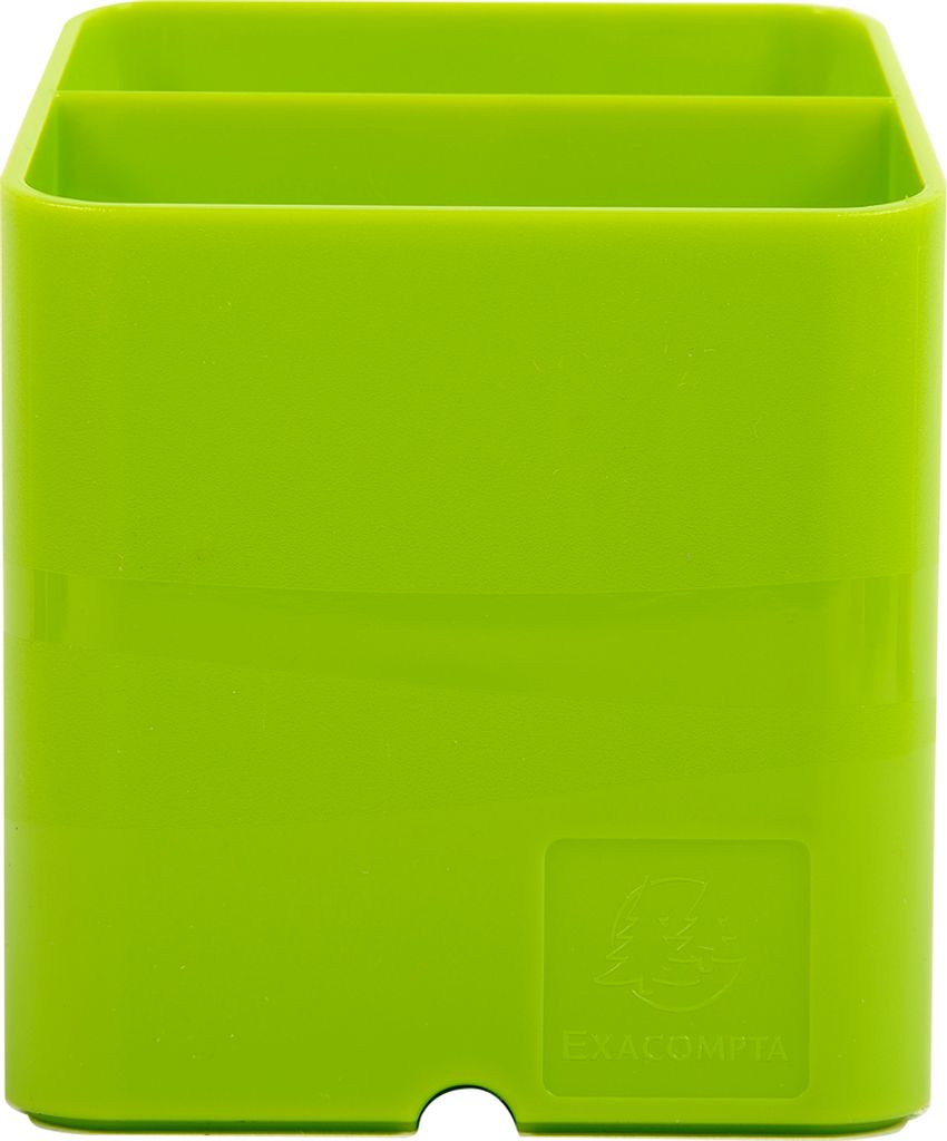 Exacompta Pen-Cube Stifte-Box lemongrün