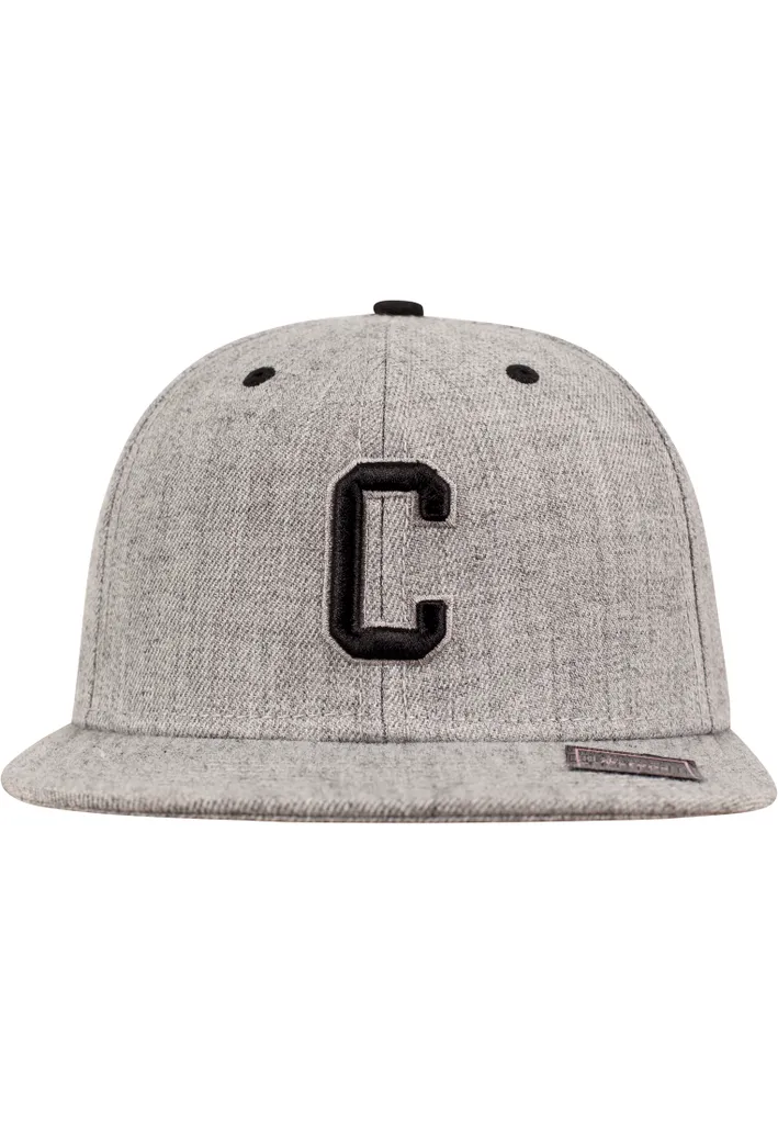 Urban Classics Snapback C - Grigio Melange - Taglia M/L - Originale - 3