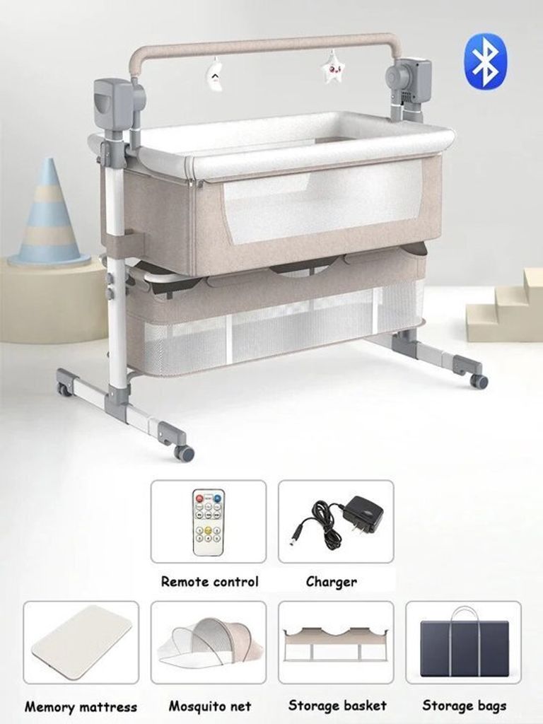 Co Sleeper Elektrische Schaukelfunktion & Fernbedienung - Produktbild 