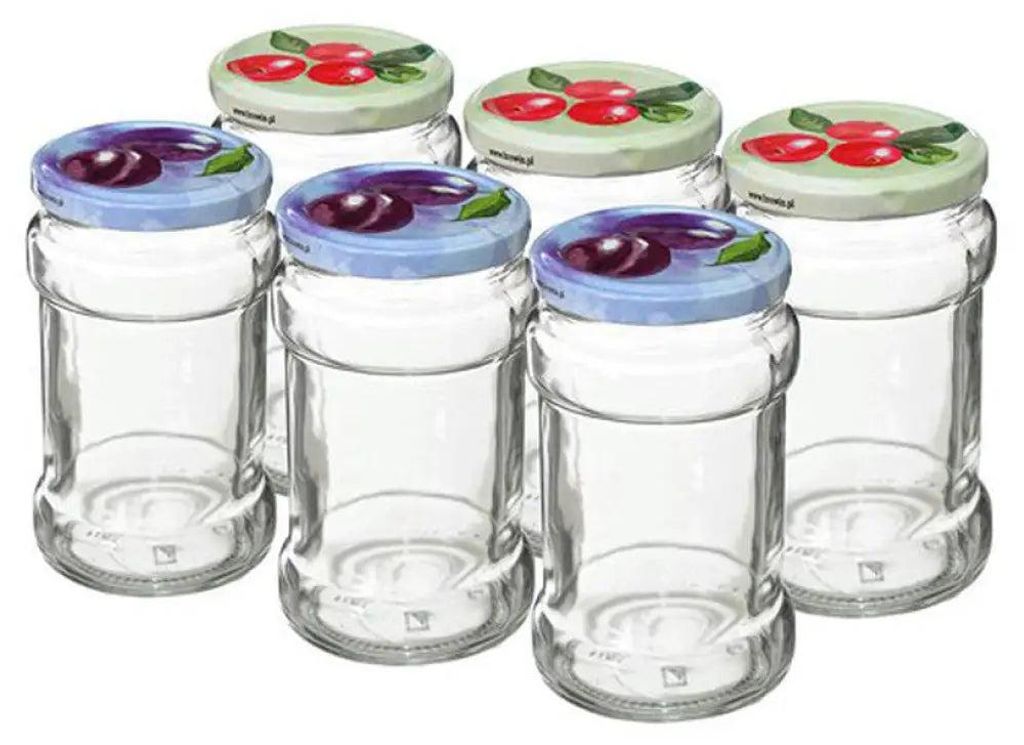 Einmachglas mit Schraubverschluss 300 ml 6 Stk Produktbild 