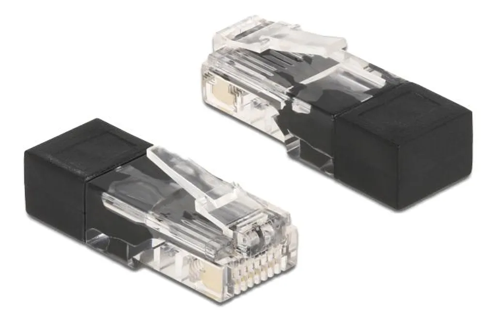 Terminatore RJ45 60 Ohm Delock 66807 per Bus Dati e Sistemi Automazione