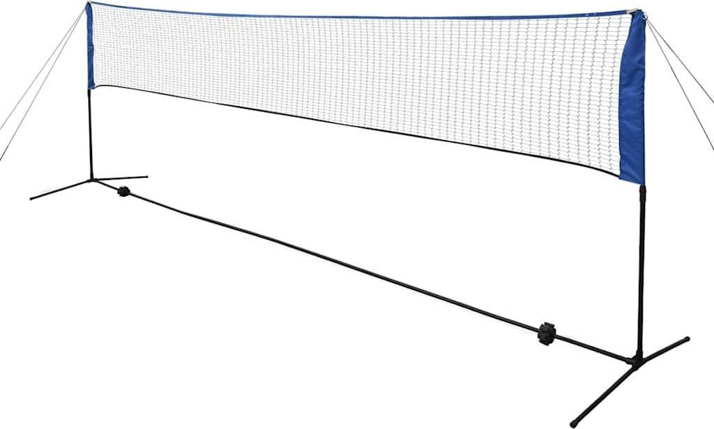 vidaXL Badmintonová sieť s raketami 500 x 155 cm Obrázok produktu 