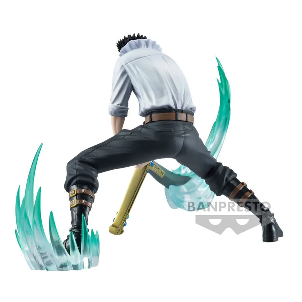Statue Mihawk One Piece DXF Special figurine détaillée 12cm noire