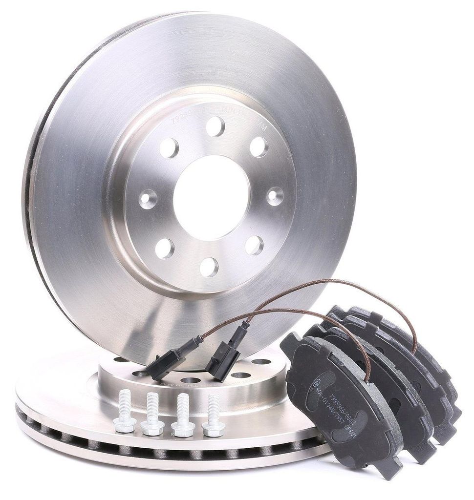 RIDEX Bremsenset Vorne Bremsscheiben Beläge Satz passend für MERCEDES-BENZ E-Klasse T-modell (S213) 257mm