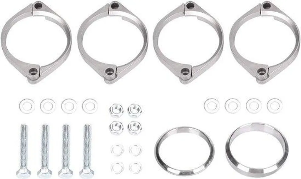 Kit de réparation échappement anticorrosion avec étriers renforcés